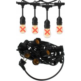 Girlanda vrtna svetlobna mreža 5,8m E27