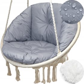 Gugalna blazina Stork's Nest Nepremočljiva - siva