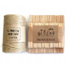  200 vrst lesenih nalepk za rastline