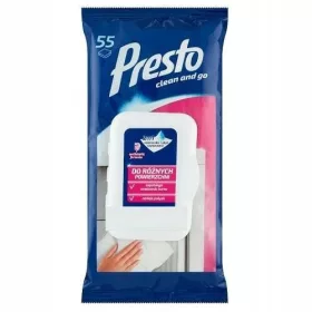 PRESTO UNIVERZALNI Vlažni Robčki 55 kos