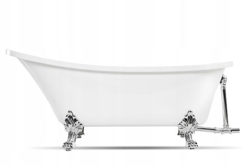 Eleganten prostostoječi akrilni kopalniški bide 150 x 72 cm