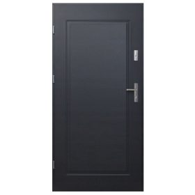 Dvokrilna vhodna vrata FOBOS 80 Antracit