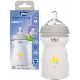 CHICCO STEKLENICA NATURAL FEELING 6m+ 330 ml