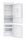  Candy CBT 5518EW 248l NoFrost LED hladilnik 54cm