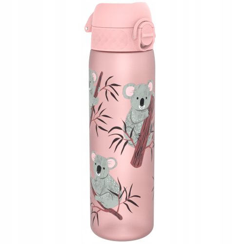 Steklenica za vodo Koala Bear ION8® 0,5 l za deklice - Roza bidon za otroke brez BPA, z Recyclonom® in Atestom PZH