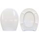 WC deska Hamberger Vera, bel duroplast