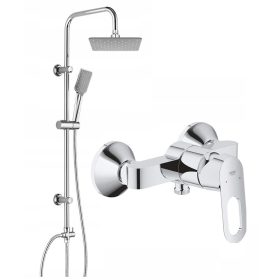 Tuš stolpec GROHE CUBIC z dežno prho