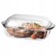 Pravokotna steklena posoda s pokrovom, 7 l, PYREX
