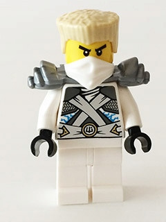 Mini figura Lego Ninjago NJO106 Zane - ponovno zagnana