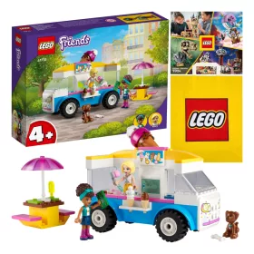   LEGO Friends Furgonetka z Lodami 41715 + Torba za darilo + Katalog LEGO