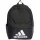 portni nahrbtnik Adidas Classic Badge of Sport s tremi črtami, črn