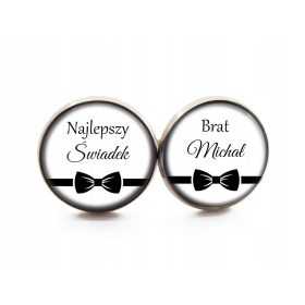 Elegantni poročni manšetni gumbi za očeta ženina