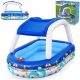Napihljiv bazen Bestway Sea Captain 213 x 155 cm s streho
