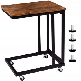    Pravokotna klubska mizica LoftInspired Meren 50 x 35 x 61 cm staran hrast