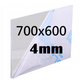 PLEKSI plošča za razrez na dimenzije 700x600x4mm