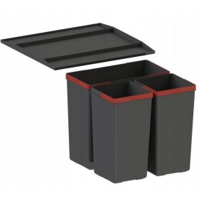   Franke Easysort 3-komorna košara za ločevanje odpadkov 29,5 l