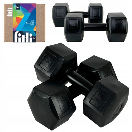 Hantle za vadbo Fitli 2x5kg