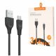 Kabel za polnjenje Somostel microUSB 3.1A 2m črn
