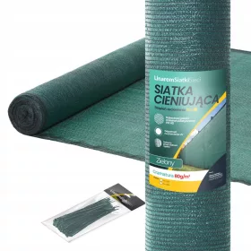   Senčna mreža Linarem SiatkiSieci 75% z UV zaščito, 1,5 x 25 m, zelena
