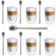 Kavni set Vialli Design za latte 350 ml 6 kosov