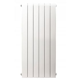    Aluminijasti radiator Faral 514 W bel 240 x 880 x 95 mm - stranski priključek