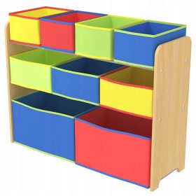 KOLORNI VELIKI ORGANIZATOR KNJIŽNA OMARA ZA OTROKE