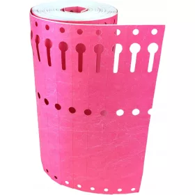  Tyvek etikete 17x220mm rola 1000 kosov roza