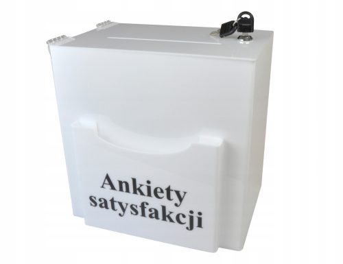 Urna za zbiranje donacij in anketiranje