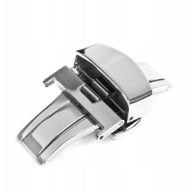 Metuljasta avtomatska sponka za pas - srebrna - 20 mm