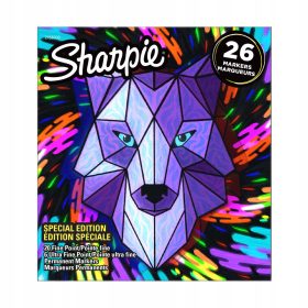   Markerji Sharpie Special Edition Wolf Fine & Ultra Fine 26 kosov + breloc gratis