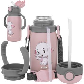 Bidon za vodo N'oveen TB566 Pink Solid 300 ml