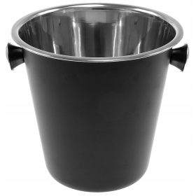 VELIKO VEDRO ZA ŠAMPANJEC TADAR 4,5 l ČRNO MAT
