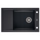 Granitno korito Moderne Buddy 40 Night Glow z sifonom