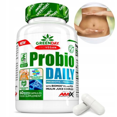 Zaawansowana Mikroflora w Kapsułce: GreenDay Probio DAILY