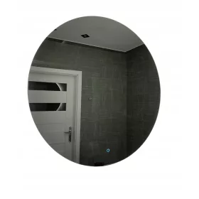  OKROGLO LED OGLEDALO FI 80cm NA DOTIK