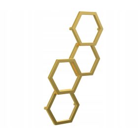 Zlata dekorativna kopalniška radiator 107/64 Apis