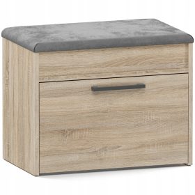 OMARICA ZA ČEVLJE PARMA MINI S SEDIŠČEM HRAST SONOMA