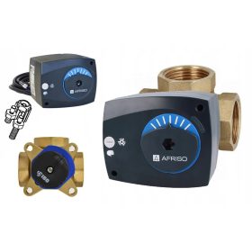   Afriso aktuator 1414100 230V 102x84x76 mm + Ibo ventil 1'' IBO MIX 3 DN25