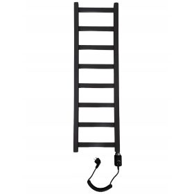   ELEKTRIČNI GRELEC LESTVICA pionir 450W DEX 990/300 MAT ČRNA