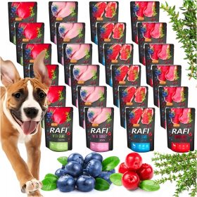 Rafi mokra hrana za pse jagnjetina 0,3 kg