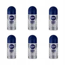 NIVEA MEN Silver Protect 6x50 ml roll-on antiperspirant