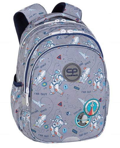 CoolPack Jerry večpredmetni šolski nahrbtnik Cosmic, Sive in srebrne barve, Večbarven, 21L