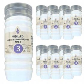 Oljni vložki za sveče MM-3, 15 kosov