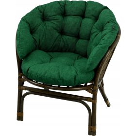 Blazina za ležalnik rattan Hawaii zelene barve