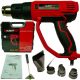 HurthAG 2000 W 230 V 600 °C električna toplotna pištola s 3 načini + dodatki