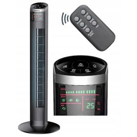 Kolumnasti ventilator Klausberg KB7566, črna barva