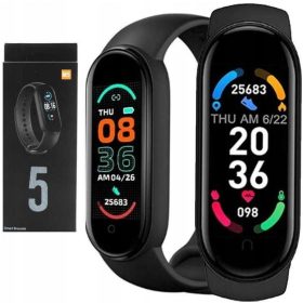 Pametna ura Smartband M5 s pulzomerom in pasom za srce
