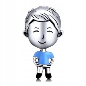 925 SREBRO Fantovski Krogličasti Obesek