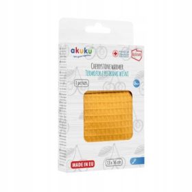 Akuku termofor s češnjevimi pečkami, rumen