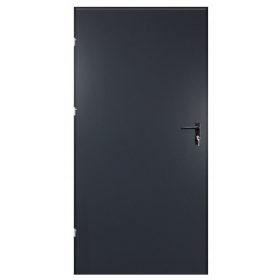   Zunanja vrata MARS / URAN v antracitni barvi 60 cm, leva stran